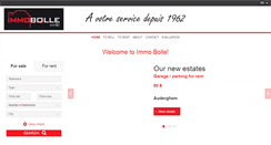 Desktop Screenshot of immobolle.be